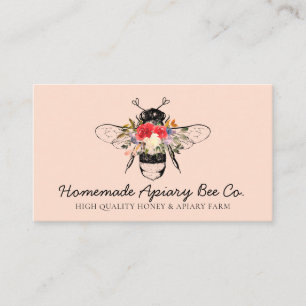 Imker Biene Logo Honig Bienenstand Visitenkarte