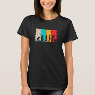 Imker Bienenhalter Retro Evolution Zubehör T-Shirt