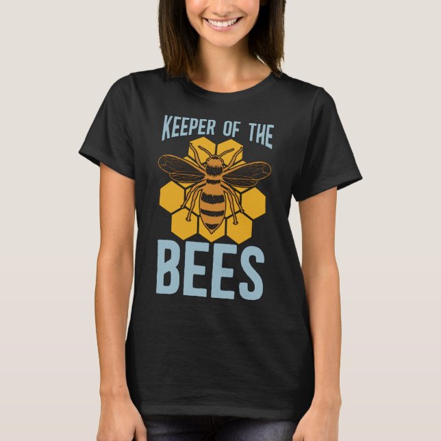 Imker Club Honey Bees Beek T-Shirt (Vorderseite)