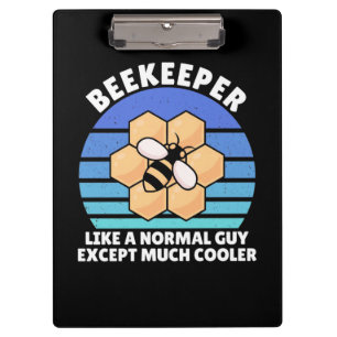 Imker-Geschenk Imker Retro Vintage Klemmbrett