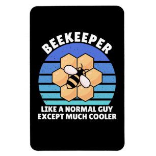 Imker-Geschenk Imker Retro Vintage Magnet