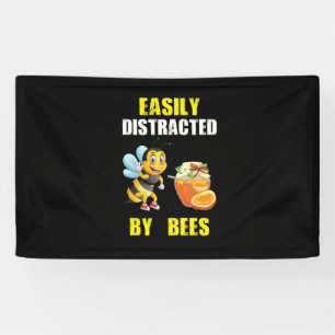 Imker-Geschenk   Leicht abgelenkt von Bienen Banner