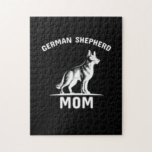 Imker Kunst Deutscher Schäferhund-Mama Puzzle