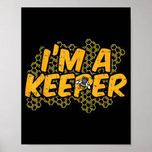 Imker Lustig Imkern Pun Humor Honig Imker Geschenk Poster