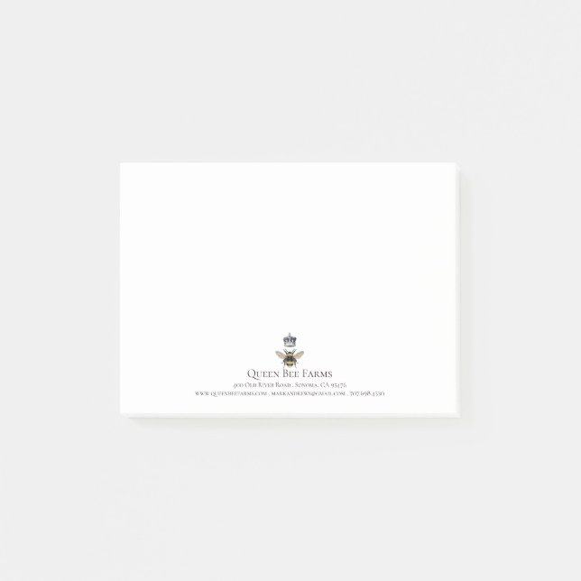 Imker Post-it Klebezettel (Vorderseite)