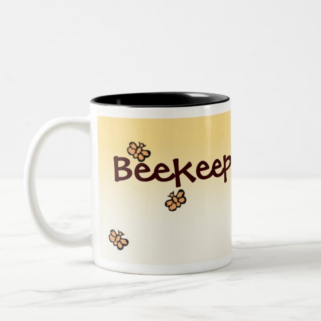 Imker-Tasse Zweifarbige Tasse (Links)