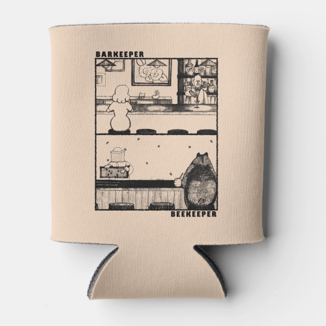 Imker und Imker Dosenkühler (Vorderseite)