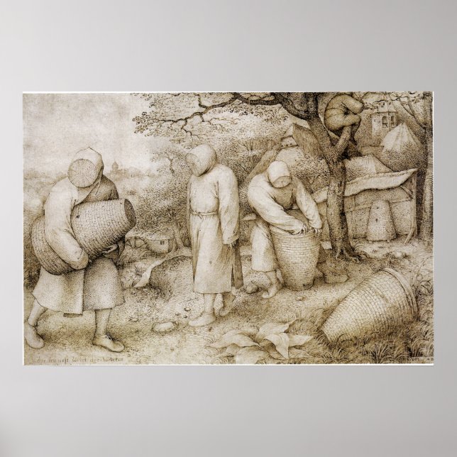 Imker von Pieter Bruegel, dem Älteren Poster (Vorne)