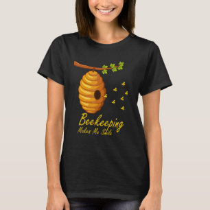 Imkerei Lässt Mich Bienenstock-Wildtiere Lächeln T-Shirt