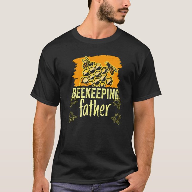 Imkerei Pater Hobby Bienenhalter Redewendungen Bie T-Shirt (Vorderseite)