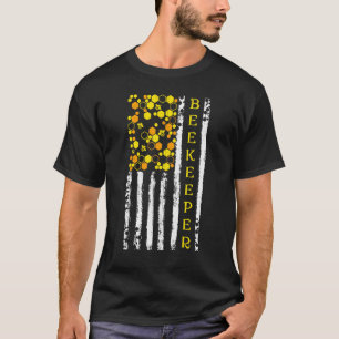 Imkerei unter amerikanischer Flagge 1 T-Shirt