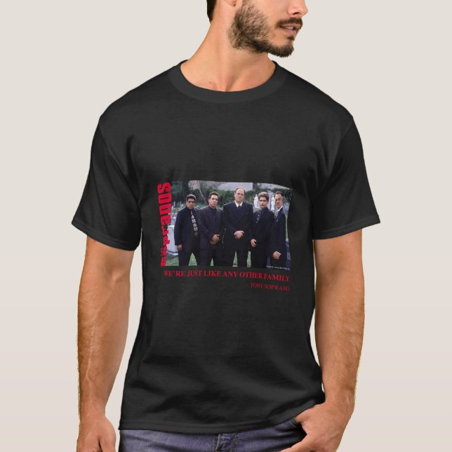 Iml Hbo die Sopranos-Familie Männer und S T-Shirt (Vorderseite)