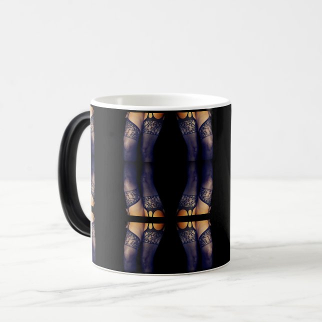 IMLA 4 Men Black Strumpfs Tasse (Vorderseite Links)