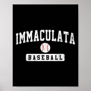 Immaculata University Bysebyll Arch Vintage Design Poster