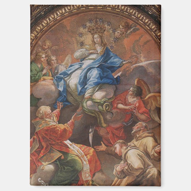  Immaculate Conception of Mary Magnet (Vorderseite)