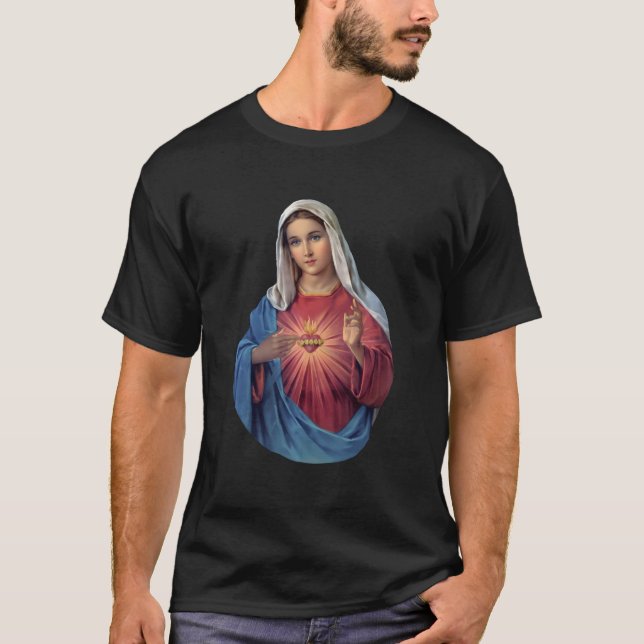 Immaculate Heart Of Mary T-Shirt (Vorderseite)