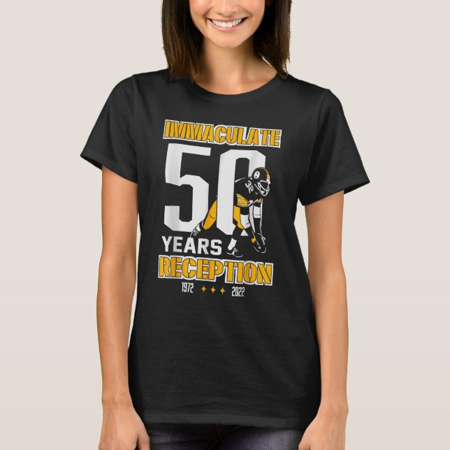 Immakulieren 50 Jahre Empfang Pittsburgh Men Boy W T-Shirt (Vorderseite)
