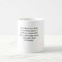 Immanuel Kant auf Metaphysik und Philosophie