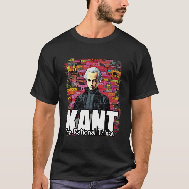 Immanuel Kant Philosopher T-Shirt (Vorderseite)