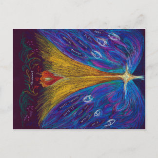 Immanuel Oil Pastel von Christina Wert, Postkarte