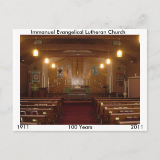 Immanuel Sanctuary Postkarte
