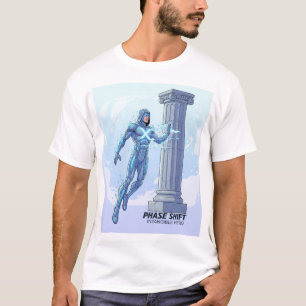 ✨ Immaterieller Held - Futuristischer Superhero T T-Shirt