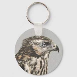Immature Goshawk Schlüsselanhänger