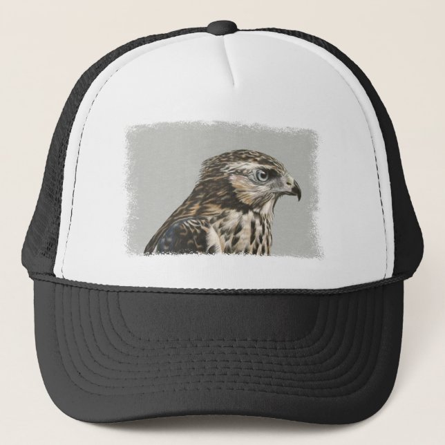 Immature Goshawk Truckerkappe (Vorderseite)