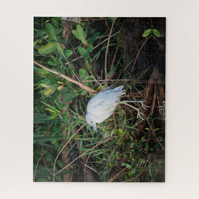 Immature Little Blue Heron Puzzle (Vertikal)