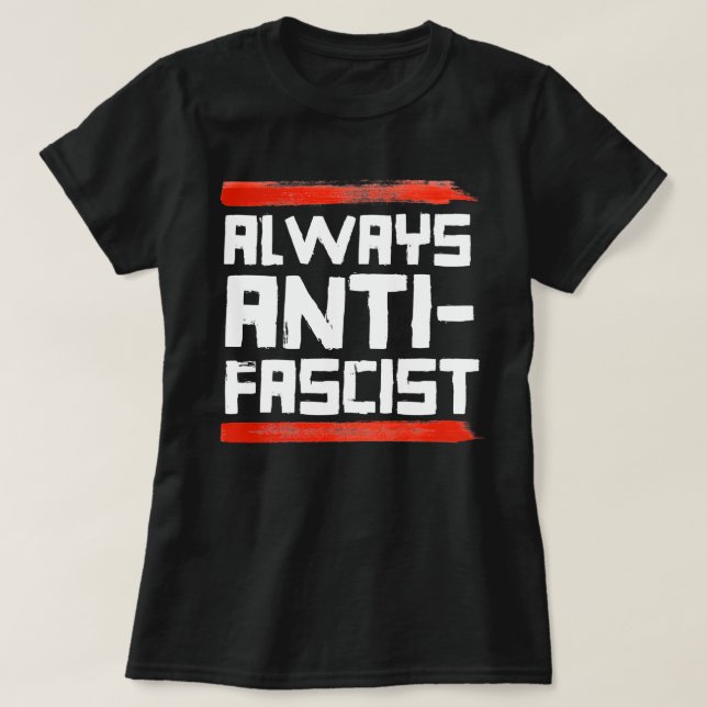 IMMER ANTI-FASKIST T-Shirt (Design vorne)