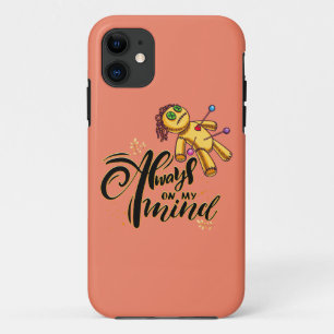 Immer auf meinem Kopf Funny Halloween Voodoo Doll Case-Mate iPhone Hülle