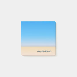 Immer Beach Bound Pastell Post-it Klebezettel