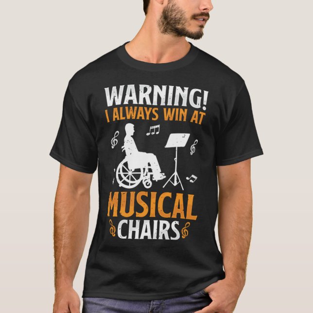 Immer beim Handicap gewinnen Mit Behinderung Funny T-Shirt (Vorderseite)