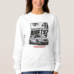 Immer bereit für das Rennen Sweatshirt