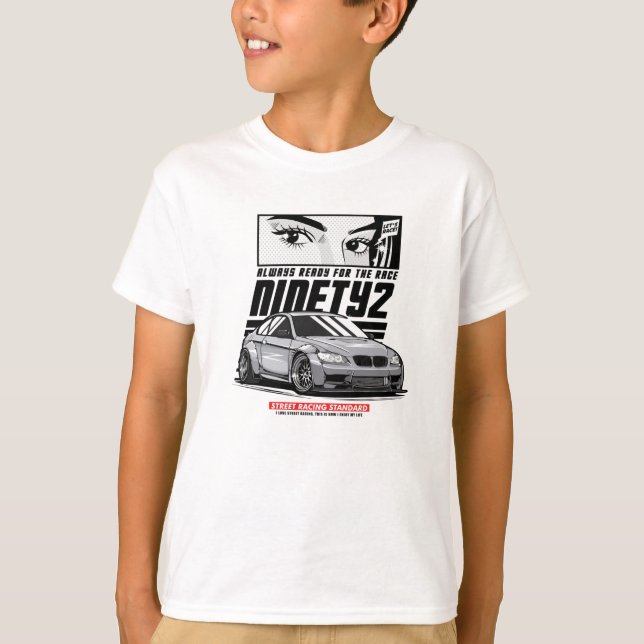 Immer bereit für das Rennen T-Shirt (Vorderseite)