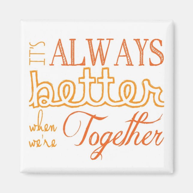 Immer besser magnet (Vorne)