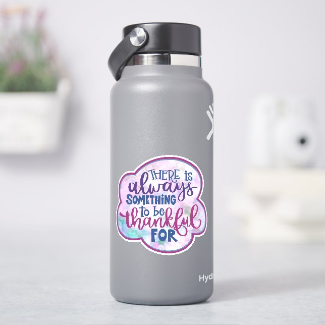 Immer dankbar, Girl Lila Inspirivity Sticker (HydroFlask)