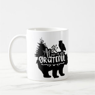 Immer dankbar kaffeetasse
