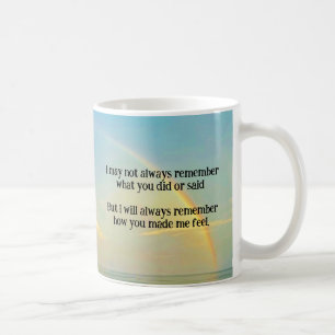 "Immer denken" Kaffeetasse