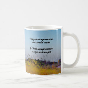 "Immer denken" Kaffeetasse