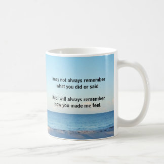 "Immer denken" Kaffeetasse