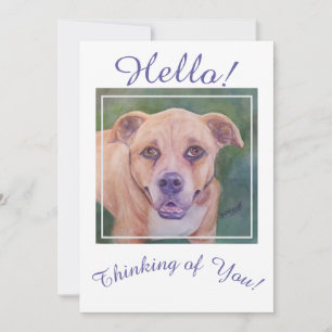 Immer denken Sie an Ihren Golden Dog Feiertagskarte