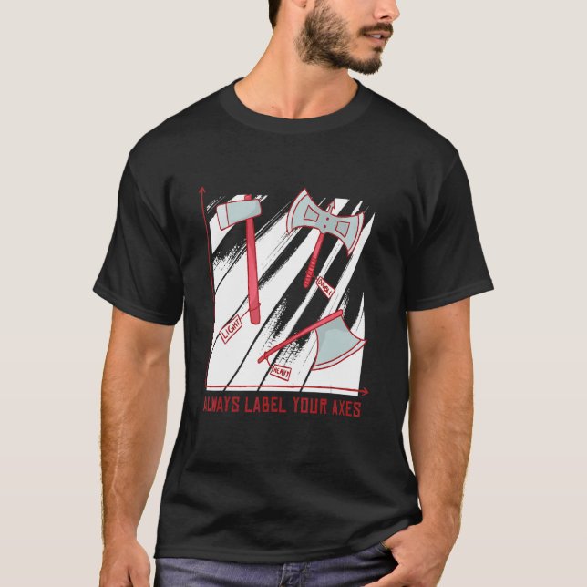 Immer die Äxte der mittelalterlichen Renaissance-M T-Shirt (Vorderseite)