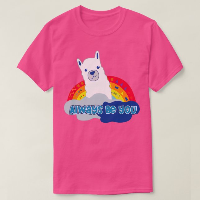 Immer die Llama-Version T-Shirt (Design vorne)
