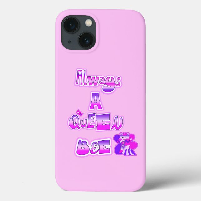 Immer ein Baby-Rosa der Königin Case-Mate iPhone Hülle (Rückseite)