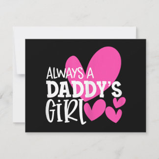 Immer ein Daddy's Girl Shirt Daughter Girls Women