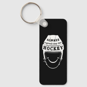 Immer ein großer Hockey-Tag Schlüsselanhänger