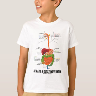 Immer ein mutiges Bewegungs-Innere T-Shirt