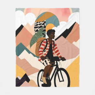 Immer ein Reisender Fleecedecke