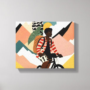 Immer ein Reisender Leinwanddruck